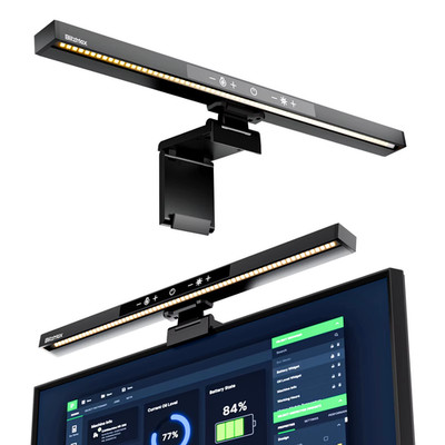 BM-ES1 plus Computer Monitor Light Bar,Wireless Remote Control Multiple Screen L