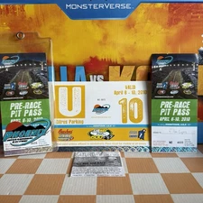 Nascar Subway Fresh Fit 600 Phoenix International Raceway Pit Pass Parking 2010