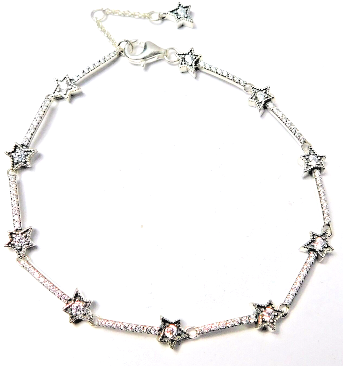 Authentic Pandora Bracelet, Celestial Stars, #598498C01, Silver