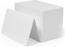 50 Pieces NFC Tags Cards NTAG215 Blank Printable 50 PCS, White Nfc