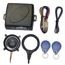 Car Push to Start Ignition Kit, Keyless Go Push to Engine Start Stop Button