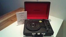 Crosley CR8005 Portable Record Player needs power cord-not tested