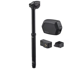 Wireless Dropper Post 150mm, 31.6mm Black with Remote & Rechargeable Battery