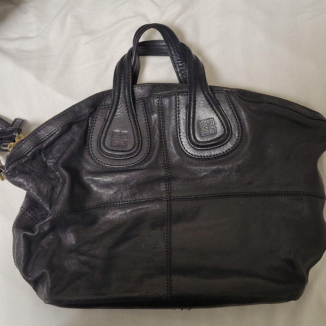 GIVENCHY Nightingale Authentic Black Shoulder Bag… - image 1