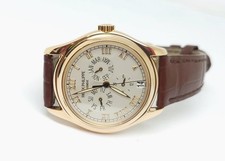 Mens 18k Rose PATEK PHILIPPE Annual Calendar 37 mm Watch Ref 5035R-001* EXLNT 2