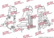 Ölkühler für Fiat 500L 351 352 500X 334 Bravo II 198 Doblo Cargo 1.6 ab 07->