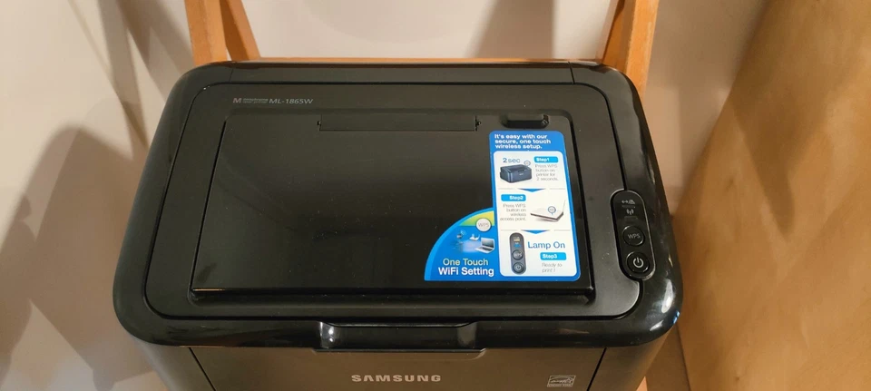 STAMPANTE Samsung Laser B/N ML-1865W Wifi+toner nuovo - Immagine 4 di 4