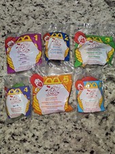 6 McDonalds Halloween McNugget Buddies Happy Meal Toy Complete Nuggets 1996 90s