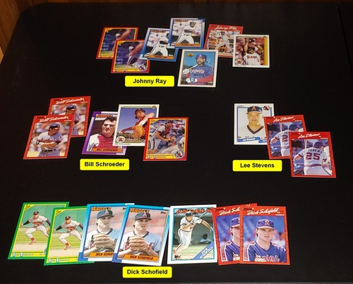 LOTE de tarjetas de béisbol de Los Angeles Angels Stars & Duds en su mayoría de finales de los 80' principios de los 90 - Imagen 14 de 22