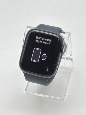 Unlocked Apple Watch Series 7 A2477 45mm GPS + Cellular Midnight Aluminum