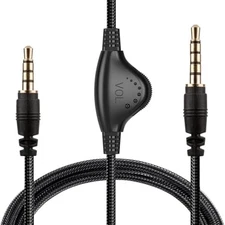 Ienza Replacement Audio Chat Cable with Volume Control for Astro A10 A40