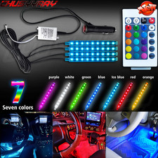 Led light strip for truck Inside car Lighting interior Multi Color music control