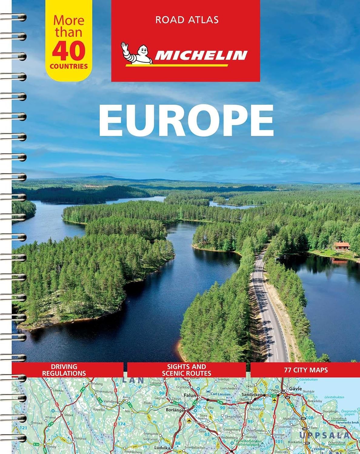 Europe - Tourist and Motoring Atlas (A4-Spiral): by Michelin SPIRAL-BOUND - Image 10