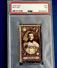 1912 JOHNIE BUTLER IMP. INTERNATIONAL LEAGUE TOBACCO C4 #46 PSA 1 JERSEY City