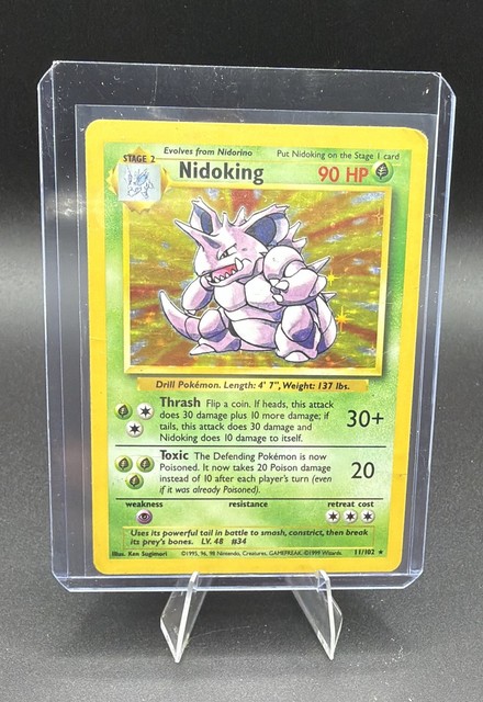 Nidoking #11 (Base Set (1999))