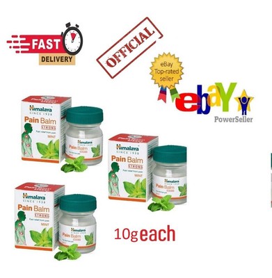 Himalaya Pain Balm 3 Big Bottles 100% Ayurvedic For All Kinds Of Pains & Cold