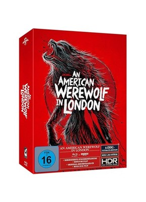 An American Werewolf in London 4K Ultimate 4 Disc Edition limitiert 1313 Stück