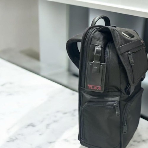 TUMI Alpha Flap Backpack Japan Import Rare - Picture 4 of 4