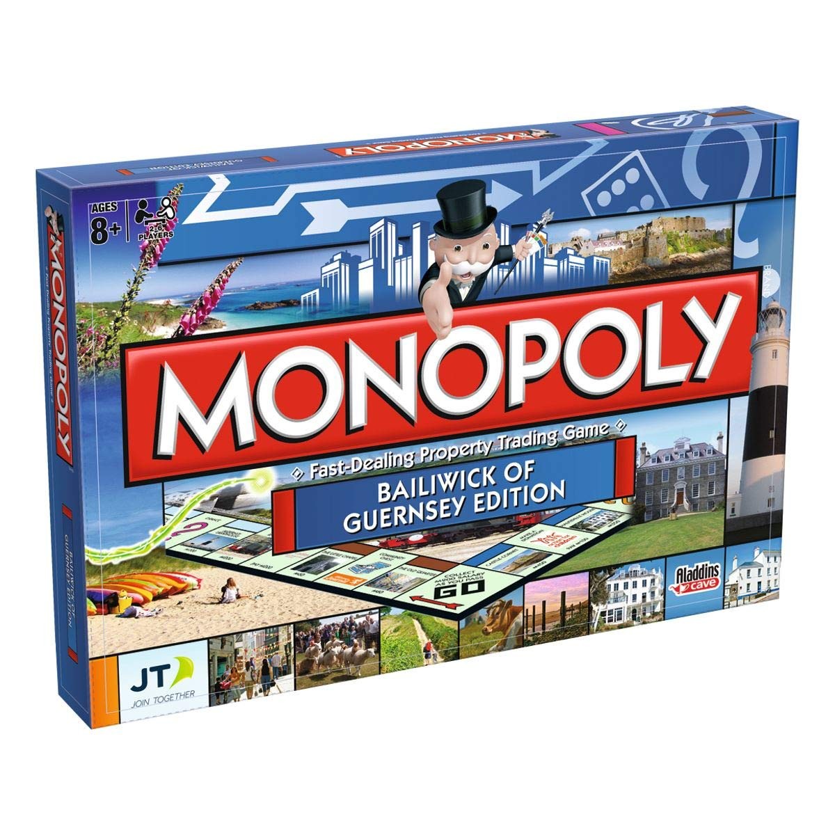 ToyCentre 21210 Board Game Guernsey Monopoly Brettspiel blau Einheitsgre 4290₽