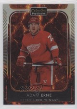 2021-22 O-Pee-Chee Platinum Hot Magma 443/499 Adam Erne #192 1u6