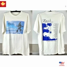 Vintage 1996 Rush Test For Echo Tour Rock Band T-shirt QT4241