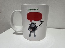 PG Tips Monkey Selfie Stick Heat Mug Comic Relief