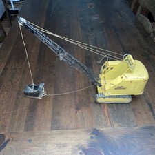 Vintage 1960 s Steel Tonka Drag Line Crane Made In USA