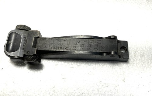 A VERY NICE 30/40 KRAG MODEL 1892 REAR SIGHT WITH THE PEEP