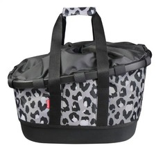 KLICKfix Reisenthel Bikebasket GT mit KLICKfix UniKlip 2 Adapter leo nero