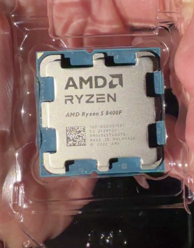 Ryzen 5 8400F 4.7GHz AM5 6-Core 12-Thread CPU Socket AM5 Processor Tested Works
