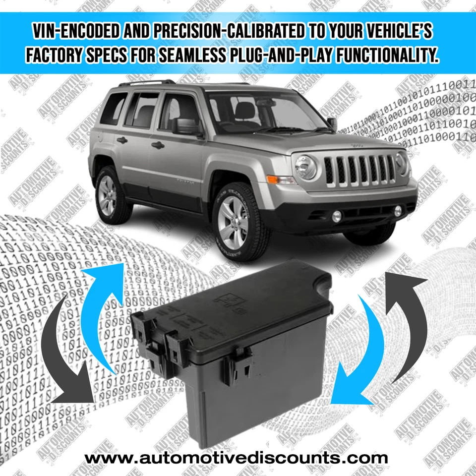 2014 JEEP PATRIOT Rebuilt TIPM 04692342 PROGRAMMED PLUG & PLAY READY - Image 3 of 4