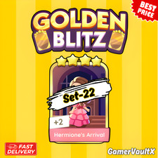 Hermione's Arrival - Set 22  4- Mono poly Go golden blitz Sticker - Cheap  Fast