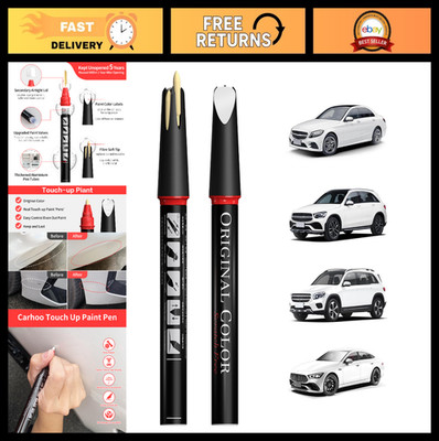 Polar White Touch Up Paint Pen for Mercedes-Benz - 0.56 Fl Oz, Exact Match