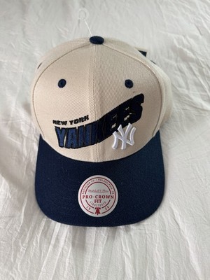 Mitchell & Ness New York Yankees MLB Retro Type Pro Crown Snapback Hat Cap