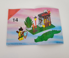 1994 Lego Set #6246-1 Instruction Book Only - Crocodile Cage