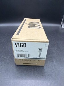 VIGO Bathroom Sink Pop-Up Drain with Overflow in Brushed Nickel-VG16002BN