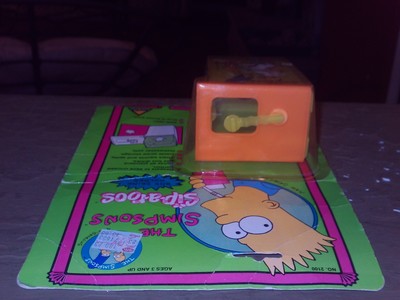 THE SIMPSONSドリンクホルダー VINTAGE THE SIMPSONS SIP-A-ROOS BOX DRINK HOLDER BRAND NEW STOCK