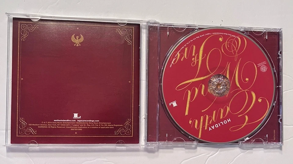 Holiday by Earth Wind & Fire (CD, 2014) Tested - Imagem 2 de 3