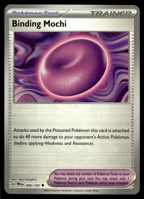 Pokemon TCG SV: Prismatic Evolutions #095/131 Binding Mochi (Pokeball)