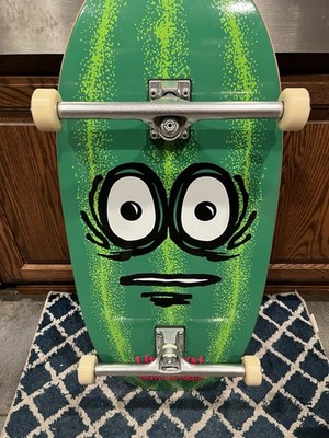 Heroin The Watermelon 13.5  Complete Skateboard.Slappy,Spitfire,Mob