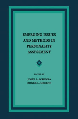 Emerging Issues and Methods in Personality Assessment - Paperback NEW Schinka, J