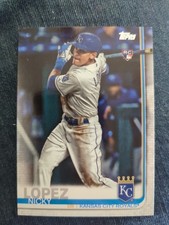 2019 TOPPS UPDATE NICKY LOPEZ ROOKIE #202 KANSAS CITY ROYALS