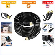30ft USB 2.0 A to B Printer Cable for Printers, Scanners  Copiers