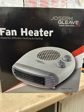 Joseph Gleave Electric Blow Fan Heater 2 Heat Settings Hot Or Cold Air NEW