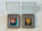 Double Dragon 1 & 2 (Nintendo Game Boy, 1990) w Cases Tested Working