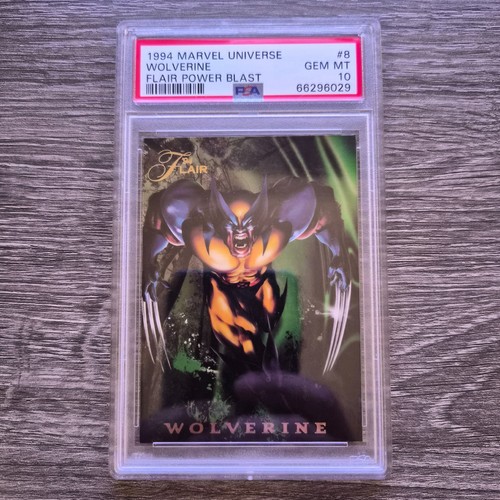 1994 Marvel Universe Flair - Power Blast - Wolverine - PSA 10 - Read