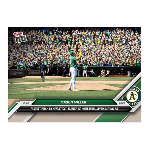 2024 Topps Now 762 Mason Miller