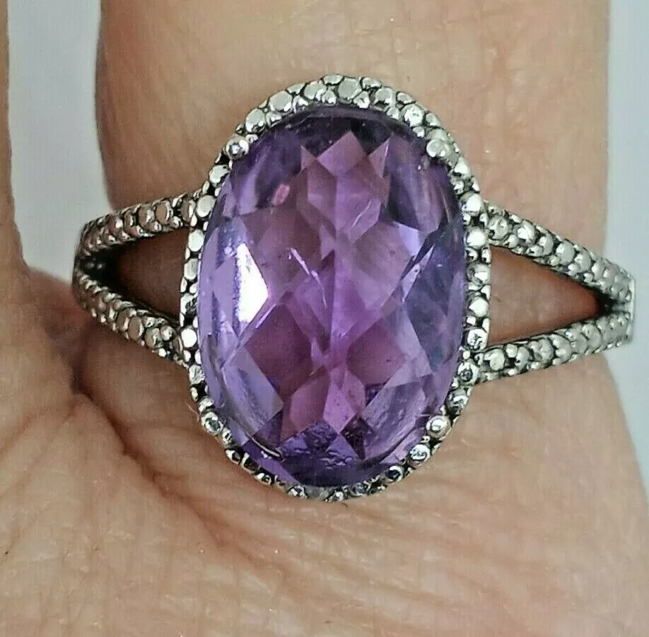 Ebay 2024 amethyst ring
