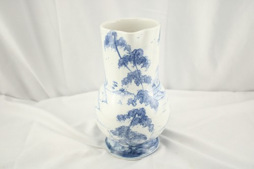 Deborah Sears Isis Pottery English Garden Pitcher 8 3/4" - Picture 3 of 7