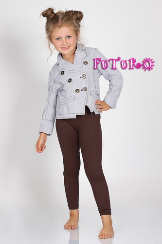 Thick Warm Cotton Girls Full Length Leggings Basic Plain Kids Pants Children - Picture 4 of 21